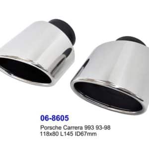Porsche Carrera 993 93-98 Exhaust Tips Set